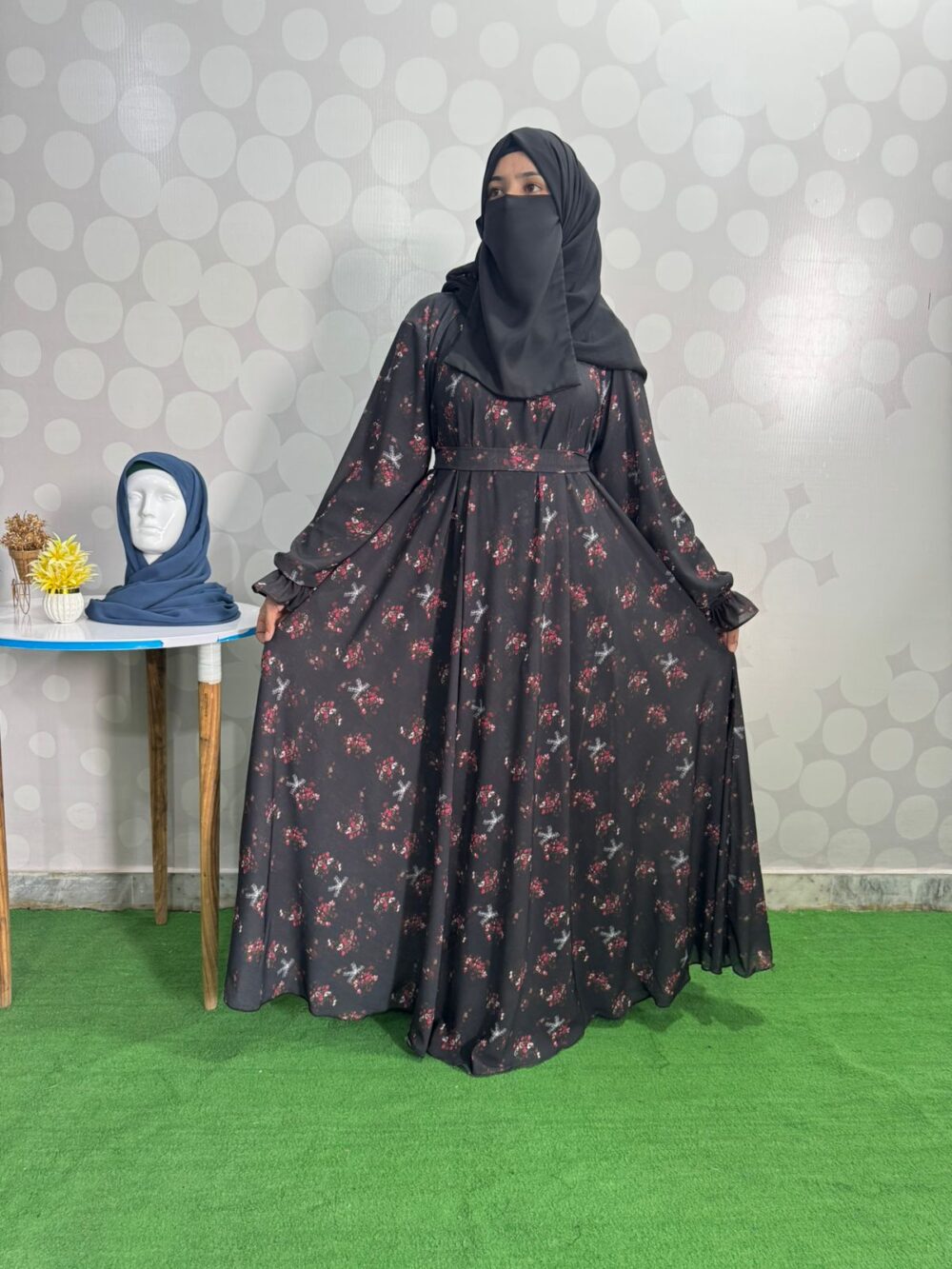 SHAFOON PRINTED ABAYA - Image 6